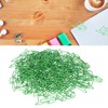 100 Pcs Green Cute Paper Clips Cat Shaped Fun Bookmark