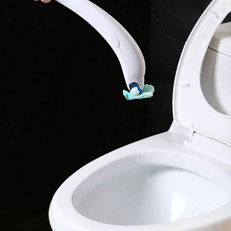 Disposable Toilet Brush Replacement Refills Toilet Scrubber Refills Soluble 12