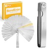 BondEron 32 Blades Stainless Steel Feeler Gauge (0.01-0.88 mm) Metric