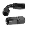 X AUTOHAUX 4pcs AN8 Straight 2pcs AN8 90 Degree Swivel