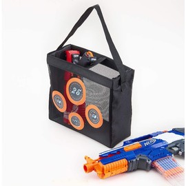 Foam Blasters Portable Practice Target Bag Storage Carry Target Pouch for Nerf Guns N-Strike Elite/Mega/Rival Series