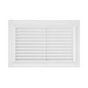 Steinberg14 White Ventilation Grille 250 x 170 mm - Plastic