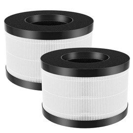 AP01 Filter Only Compatible with Himox AP01(H01) Air Purifier, High-Efficiency 3-Stage Filtration for Himox AP01 Replacement Filter, 2 Pack