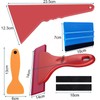 FUYUERO Car Film Scraper Car Wrapping Film Application Tool Kit
