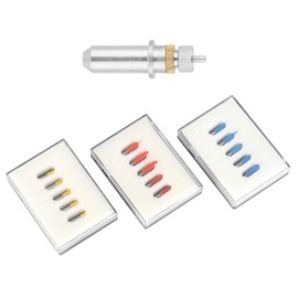 Cutter Blade, 15pcs 30/45/60 Degree Replacement Blades for Explore Roland GCC Cutting Plotter Blades with Blades Holder