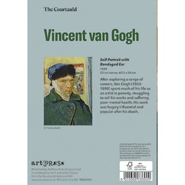 The Courtauld, Vincent van Gogh Self-Portrait with Bandaged Ear, Blank Greeting Card (17x12cm)