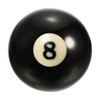 PATIKIL 2-1/4" #8 Ball Billiard Replacement Ball, Pool Table Ball