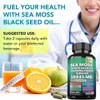 HealthyFinds HealthyFinds Sea Moss Black Seed Oil Ashwagandha Ginger Capsules