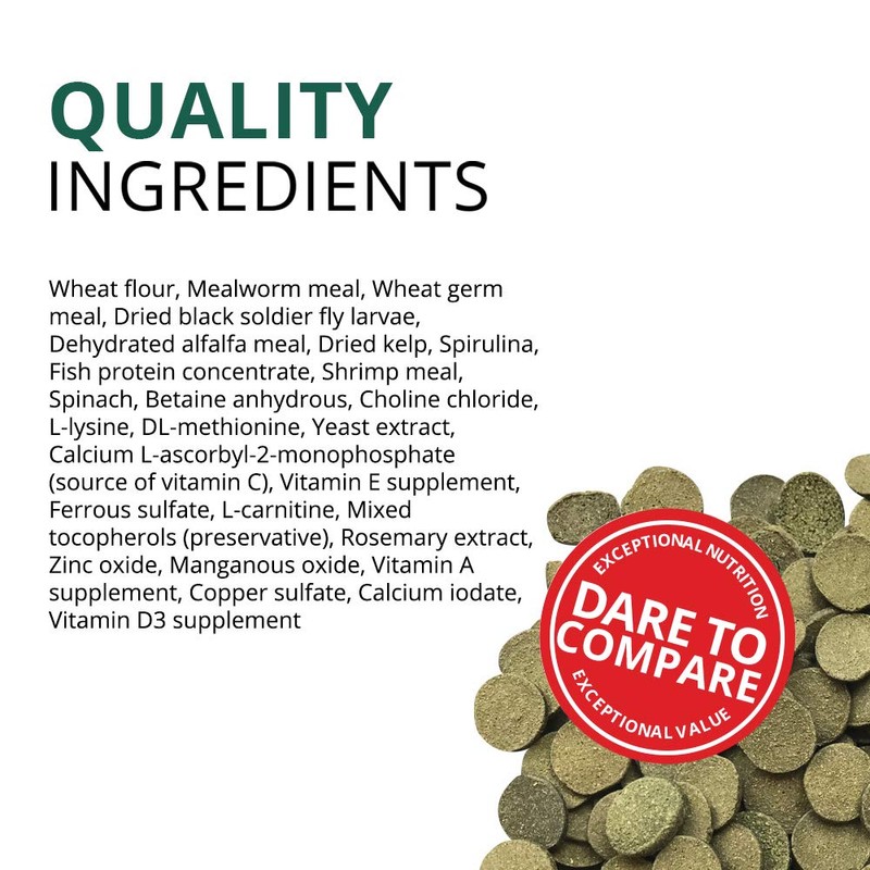 Fluval Bug Bites Algae Crisps for Bottom Feeders, Fish Food