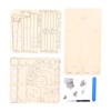 Robot Arm Building Toy Hydraulic Wooden Mechanical Model Tool Set