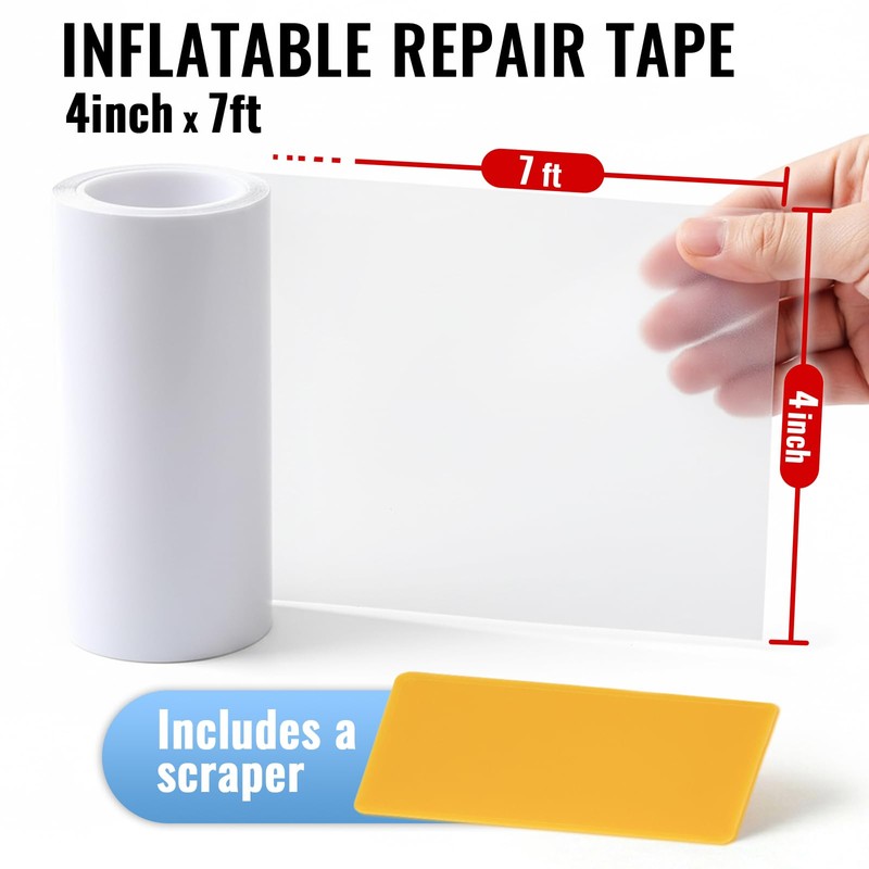 Inflatable Repair Patch Kit for Bounce House, Vinyl Pool, Tent,Plastic