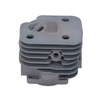 Wear Resistant Cylinder Piston Kit Chainsaw Accessory 52mm Fit for