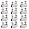 Biaungdo 12 Pcs Stainless Steel Wire Rope Cable Clamp, Adjustable