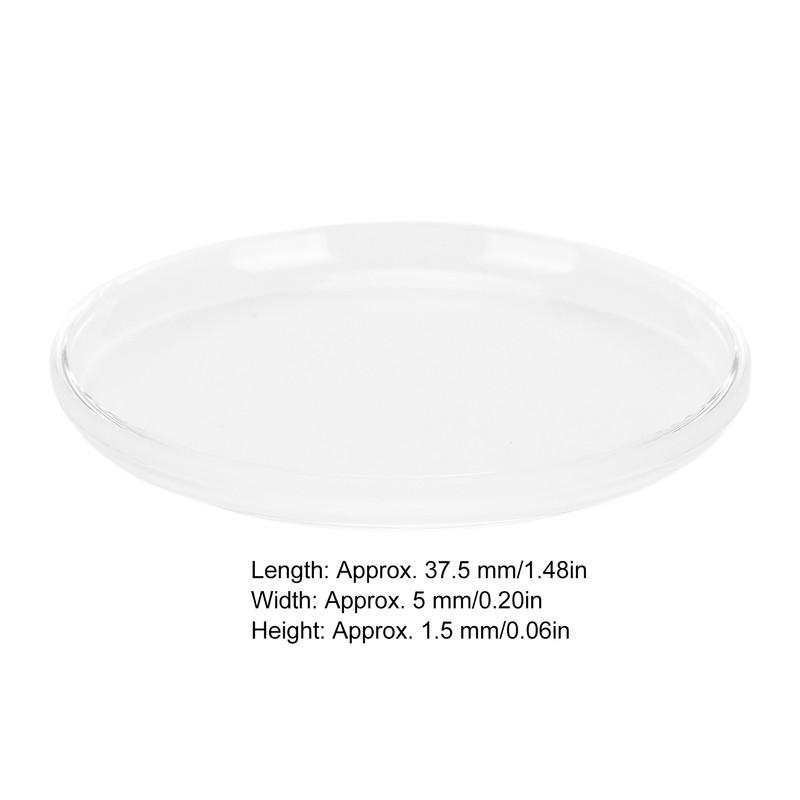 Watch Lens Universal Coated Accurate Cutting Scratch Resistance Round Watch