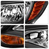SOCKIR Black Housing Headlight Assembly Fit for 2012-2014 Ford Focus