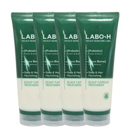 LaboH Scalp Capsule Hair Treatment 220ml x 4 Helps relieve hair loss symptoms, strengthens hair scalp / 라보에이치 스칼프 캡슐 헤어 트리트먼트220ml x 4개 탈모증상완화에도움 모발강화 두피