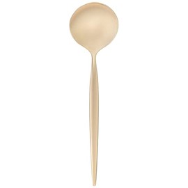 Lucky Wood 0-12513-060 Spoon Miltore, Pink Gold, Bouillon Spoon