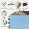 BEZEND Pocket Diary 2027 A6 Week to View Spiral 15.5