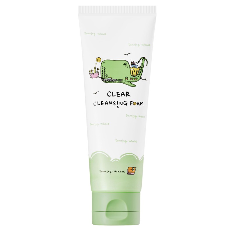 Dancing Whale - Clear Cleansing Foam 4.05 FL/OZ, 120ml