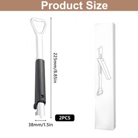 Pack of 2 Bottle Opener for Seniors, Lid Opener, Adjustable Can Opener, Jar Opener for Seniors, Jar Opener, Screw Cap Opener, Labour-Saving Can Opener, Simple Can Opener for Family