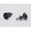 Antique Bronze Piano Desk Knobs with Wood Screws - 1