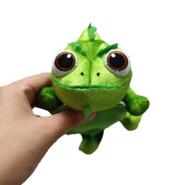 eamve 14cm Pascal Plush Shoulder Riding Chameleon Stuffed Animal Toy,Pascal Chameleon Plush Doll,Lizard Plush Animal Toys,Play Figure Chameleon Pascal Plushies Pillow for Kids Plush Figure