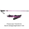 Walking Stick 5 Section Collapsible Aluminum Alloy Adjustable Folding Cane