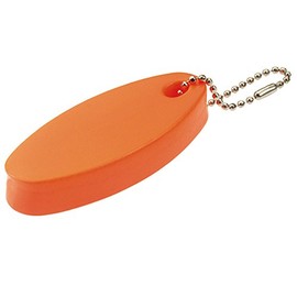 Lucky Line Key Float with Ball Chain, Orange (9241)