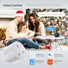 UPXNBOR Smart Plug WiFi, Works with Alexa & Google Home,