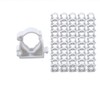 50Pcs 16mm / 0.63" Pipe Clamps Fix Support PVC Water
