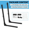 JMTAAT New RV Bumper Mount Tote Tank Carrier Secure Tank