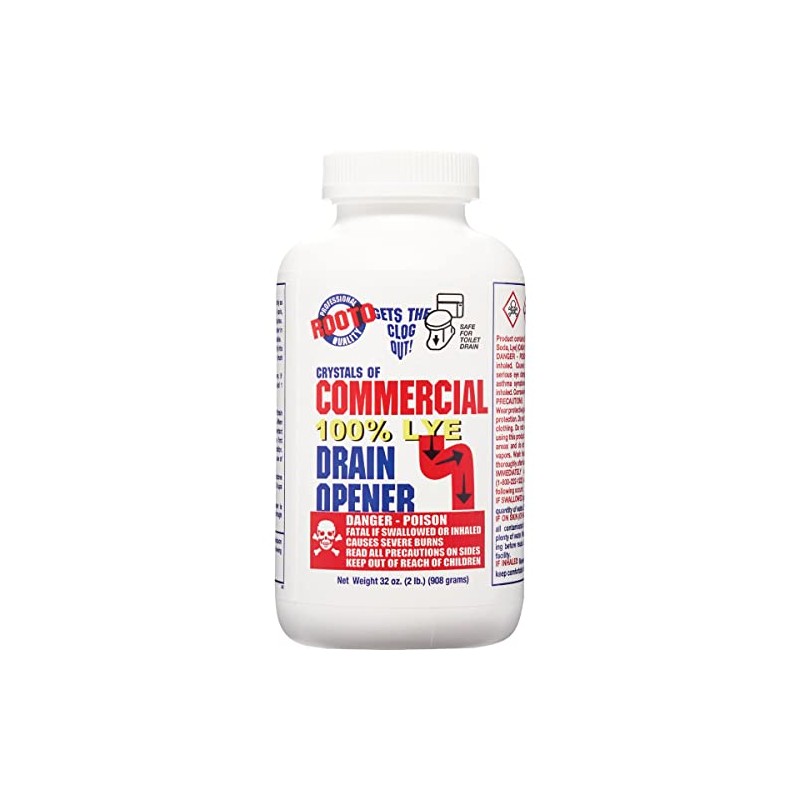 ROOTO 1033 Commercial Crystal Drain Cleaner