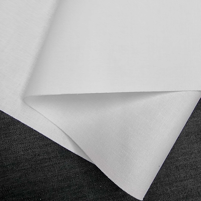 TFG Iron On Fusible Woven Cotton Buckram Stiffening Fabric Backing