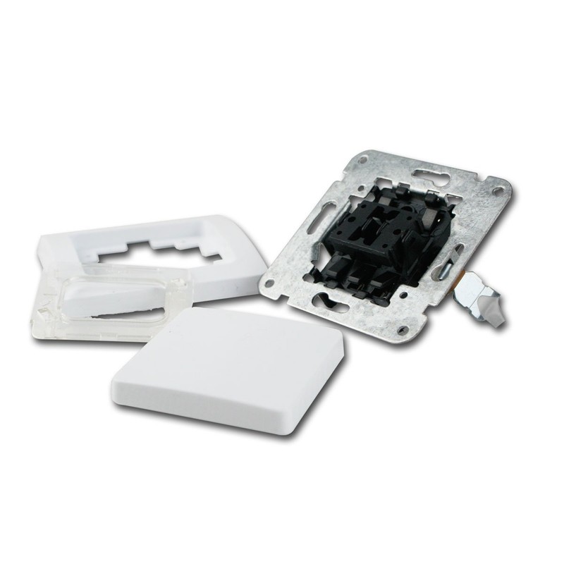 Delphi Double-Throw Switch White Set of 8 250 V/10 A
