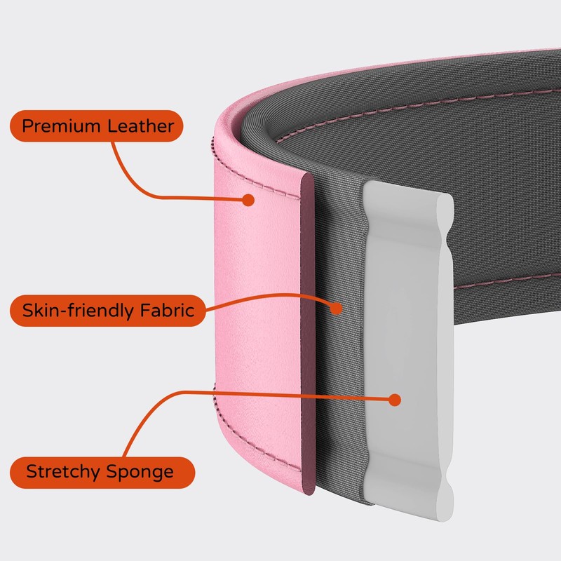 ILFINDYOU Premium Leather Dog Collar, Dog Collars for Medium Dogs,
