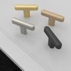 Amerdeco 10 Pack Brushed Gold Cabinet Knobs 2 Inch(50MM) Length