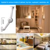 JIZZU 2Pcs Soft Close Lid Support Hinges with Screws &
