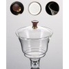 Fire Kirin Glass Teapot Set with Infuser Semi Automatic Tea