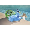 SLOOSH 62" Blue Giant Peacock Raft Swimming Pool Float Lake