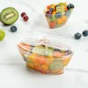 Restaurantware Deli Cup, Fruit Cup, Retail Cup with Lid and