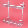 Space Aluminum Bathroom Shelf RustProof Shower Rack Kitchen Storage Basket