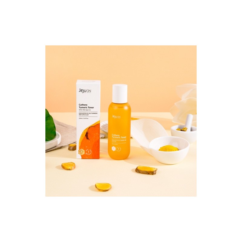 Jeju On Cutera Turmeric Essence Toner 150ml / 제주온 큐테라