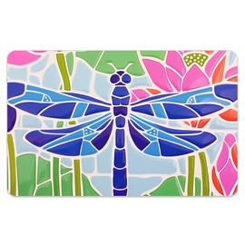 Peacoblue Credit Card Skin Debit Card Sticker Art Flowers Waterproof Scratch-Resistant and Attractive Credit Card Skin Decal Custom 4 Styles for Credit, Debit, Transport Card, Gothic Art Dragonfly and