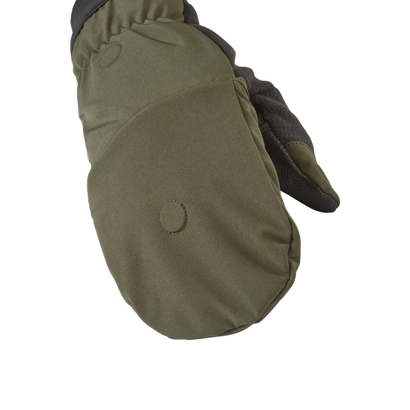 SealSkinz Unisex Windproof Cold Weather Convertible Mitt Gloves for Cold