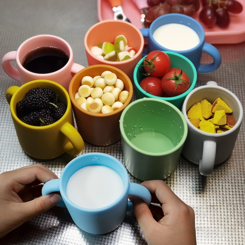 paeyaer Silicone Training Cup for Infants - 2 easy- grip