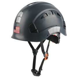 GREEN DEVIL Safety Helmet Hard Hat Adjustable Lightweight Vented ABS Work Helmet for Men and Women 6-Point Suspension ANSI Z89.1 Approved Ideal for Industrial & Construction