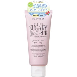 Bodyplex White Sugar Scrub Rose & Geranium 80 Grams (x1)