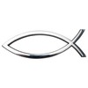 Harbor House Large Silver Christian Fish Auto Emblem