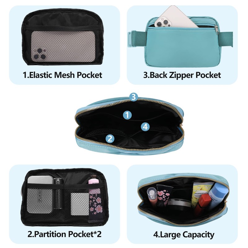 VOROLO Waist Pack for Running Fanny Pack for Women and