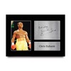 HWC Trading A4 Chris Eubank Snr Gifts Printed Signed Autograph